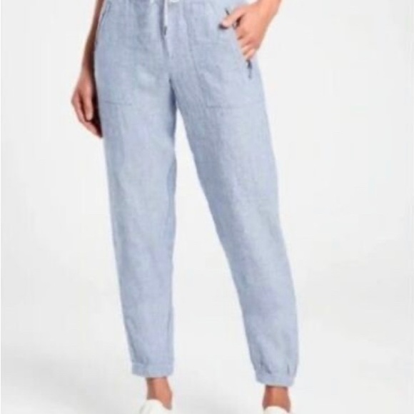 NWT Athleta Plus size Cabo Linen Jogger - Picture 3 of 11